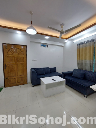 Furnished 1BHK Apartment Rent in Bashundhara R/A